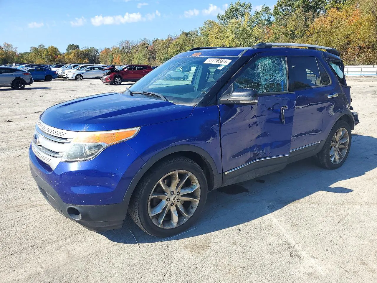 2014 Ford Explorer Xlt VIN 1FM5K8D84EGA37187 фото 1