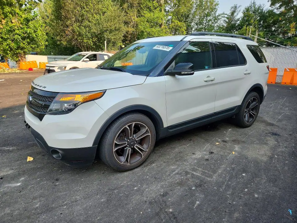 1FM5K8GT1FGA52683 Ford Explorer 2015 — повреждение Передняя часть, фото до ремонта