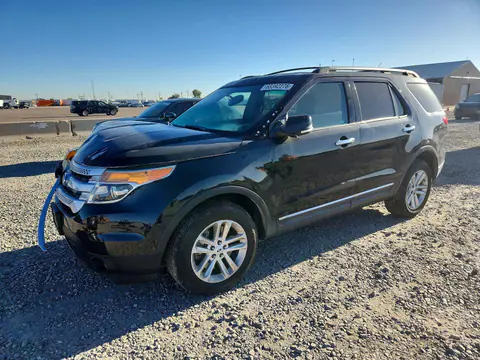 1FM5K8D8XFGC17078 — 2015 Ford Explorer, Передняя часть (Front End), фото до ремонта