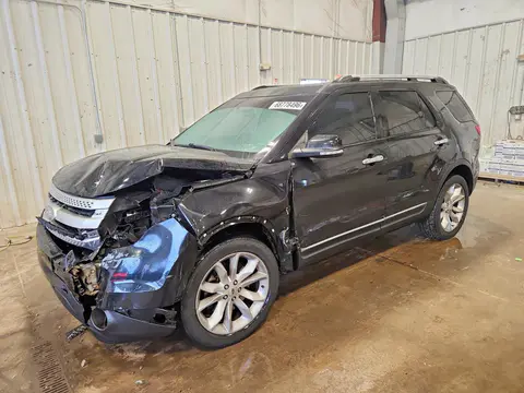 1FM5K8D88FGB38542 — 2015 Ford Explorer, Передняя часть, фото до ремонта