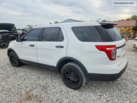 2015 Ford Explorer Police Interceptor VIN 1FM5K8AR8FGC68401 фото 2
