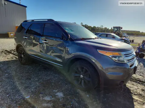 2015 Ford Explorer Xlt VIN 1FM5K8D89FGB38131 фото 4