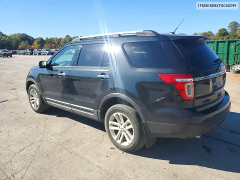 2015 Ford Explorer Xlt VIN 1FM5K8D8XFGC60299 фото 2