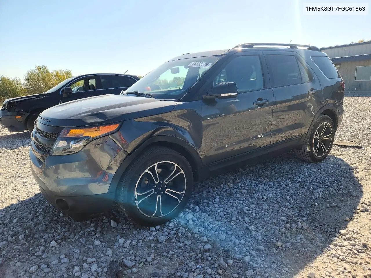 2015 Ford Explorer Sport VIN 1FM5K8GT7FGC61863 фото 1