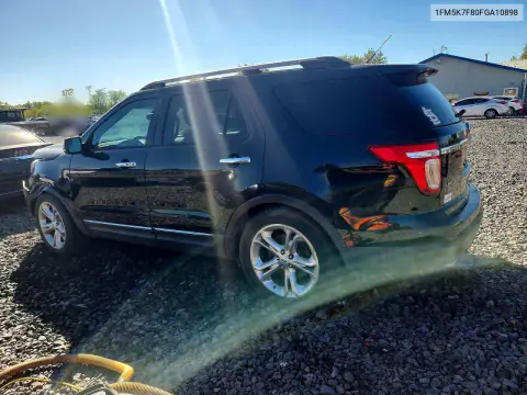 2015 Ford Explorer Limited VIN 1FM5K7F80FGA10898 фото 2