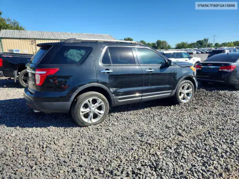2015 Ford Explorer Limited VIN 1FM5K7F80FGA10898 фото 3