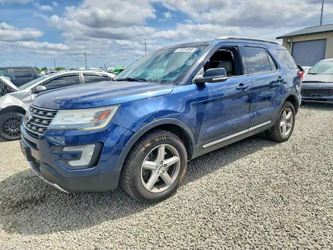 1FM5K8D85GGB74903 — 2016 Ford Explorer, Боковая часть (Side), фото до ремонта