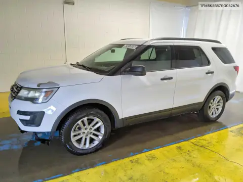1FM5K8B87GGC62676 — 2016 Ford Explorer, Ходовая часть, фото до ремонта