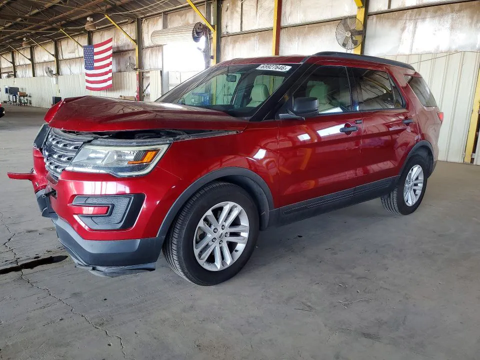 2016 Ford Explorer VIN 1FM5K7B89GGC05227 фото 1