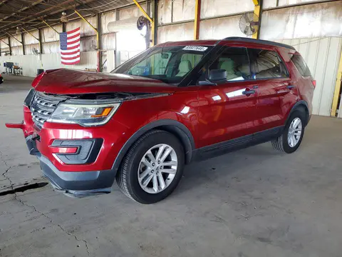 1FM5K7B89GGC05227 — 2016 Ford Explorer, Передняя часть (Front End), фото до ремонта