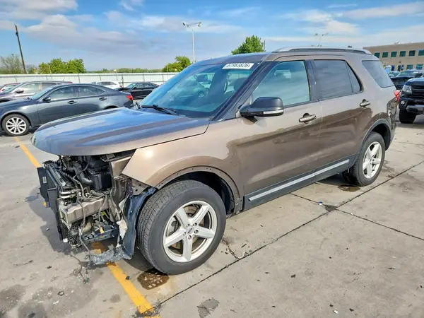 1FM5K8D81GGD02389 — 2016 Ford Explorer, Передняя часть (Front End), фото до ремонта