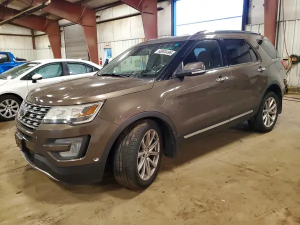 1FM5K8F80GGC96145 — 2016 Ford Explorer, Передняя часть (Front End), фото до ремонта