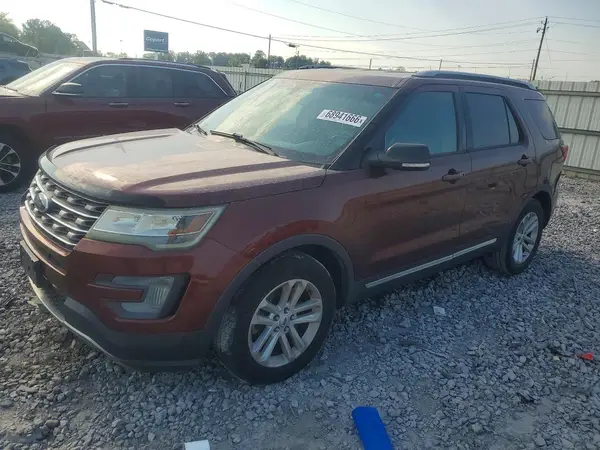 1FM5K7D86GGB61992 — 2016 Ford Explorer, Задняя часть (Rear End), фото до ремонта