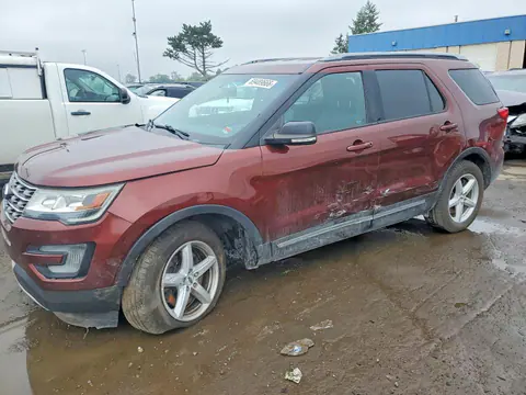 1FM5K8D86GGD25019 — 2016 Ford Explorer, Боковая часть (Side), фото до ремонта