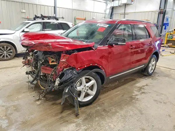 1FM5K8D81GGB42921 — 2016 Ford Explorer, Передняя часть (Front End), фото до ремонта