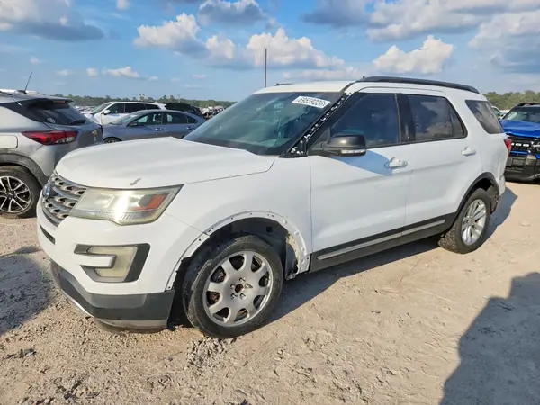1FM5K7D89GGB97885 — 2016 Ford Explorer, Задняя часть (Rear End), фото до ремонта