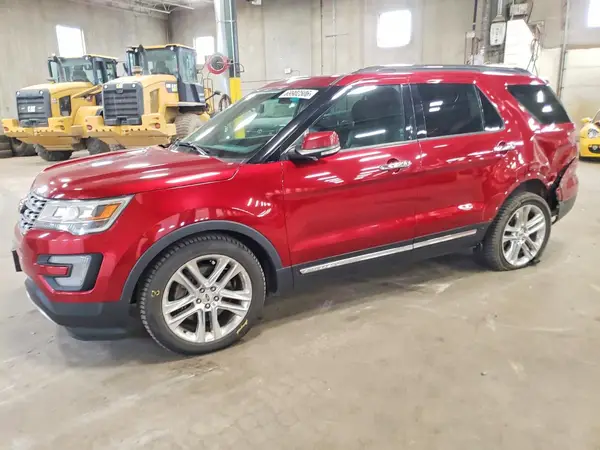 1FM5K7F86GGC59269 — 2016 Ford Explorer, Задняя часть (Rear End), фото до ремонта