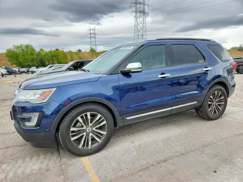 1FM5K8HT9GGB95476 — 2016 Ford Explorer, Град (Hail), фото до ремонта