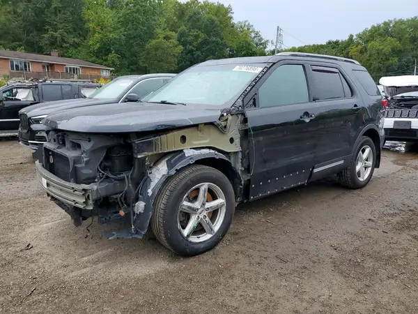 1FM5K8D86GGC97299 — 2016 Ford Explorer, Передняя часть (Front End), фото до ремонта