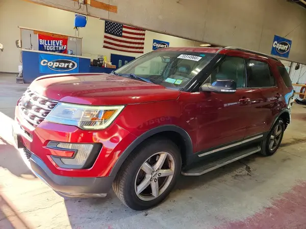 1FM5K8D88GGC69004 — 2016 Ford Explorer, Задняя часть (Rear End), фото до ремонта