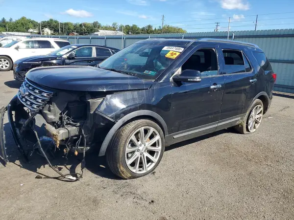 1FM5K8F80GGA71031 — 2016 Ford Explorer, Передняя часть (Front End), фото до ремонта