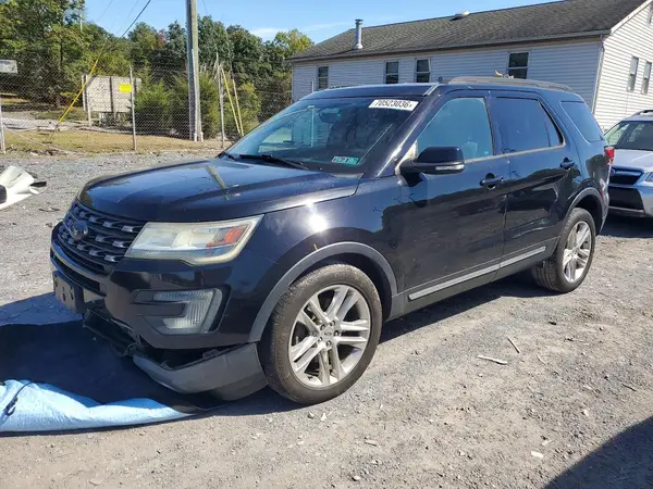 1FM5K8D80GGC19603 — 2016 Ford Explorer, Передняя часть (Front End), фото до ремонта