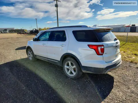 1FM5K8D80GGA21121 — 2016 Ford Explorer, фото 2 с аукциона Copart 15.10.2026, Передняя часть
