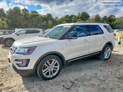 1FM5K8D89GGC79847 — 2016 Ford Explorer, Подтопление, фото до ремонта