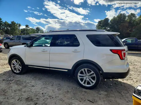 2016 Ford Explorer Xlt VIN 1FM5K8D89GGC79847 фото 2