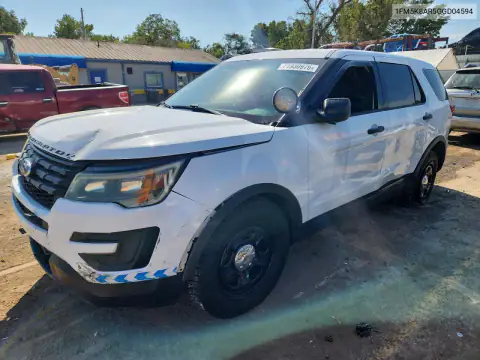 1FM5K8AR5GGD04594 — 2016 Ford Explorer, Боковая часть, фото до ремонта