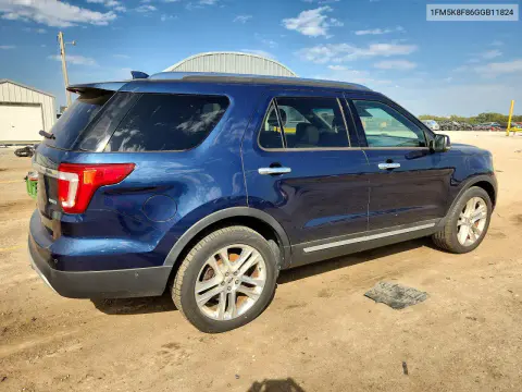 2016 Ford Explorer Limited VIN 1FM5K8F86GGB11824 фото 3