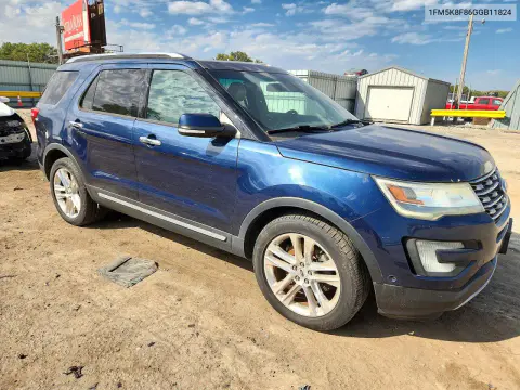 2016 Ford Explorer Limited VIN 1FM5K8F86GGB11824 фото 4