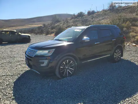1FM5K8HT5GGD29397 — 2016 Ford Explorer, Механические повреждения, фото до ремонта