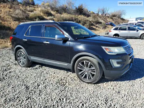 1FM5K8HT5GGD29397 — 2016 Ford Explorer, фото 4 с аукциона Copart 22.10.2026, Механические повреждения