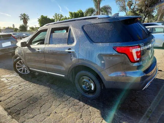 1FM5K8F89HGD99968 — 2017 Ford Explorer, фото 2 с аукциона Copart 06.10.2026, Передняя часть