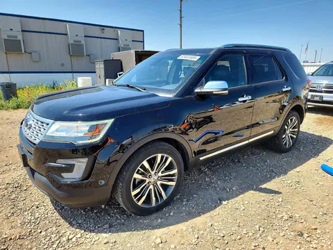 1FM5K8HT7HGB46133 — 2017 Ford Explorer, Град (Hail), фото до ремонта