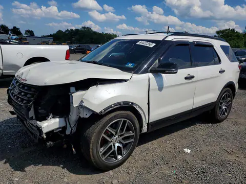1FM5K8GT4HGC02269 — 2017 Ford Explorer, Передняя часть (Front End), фото до ремонта