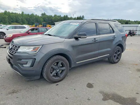 1FM5K8DH0HGB75684 — 2017 Ford Explorer, Задняя часть (Rear End), фото до ремонта