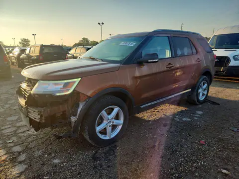 1FM5K8DH7HGA15303 — 2017 Ford Explorer, Боковая часть (Side), фото до ремонта