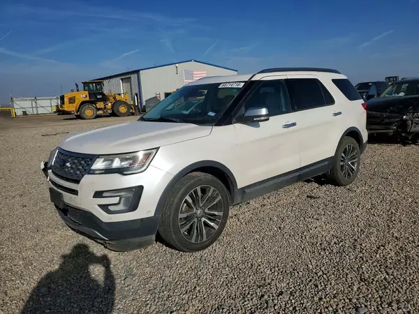1FM5K8HT0HGA80704 — 2017 Ford Explorer, Передняя часть (Front End), фото до ремонта