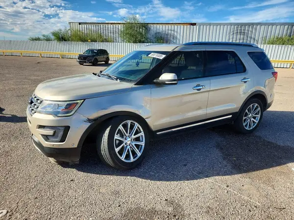 1FM5K7F89HGD99964 — 2017 Ford Explorer, Передняя часть (Front End), фото до ремонта