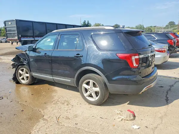 1FM5K8DH9HGA09227 — 2017 Ford Explorer, фото 2 с аукциона Copart, Передняя часть