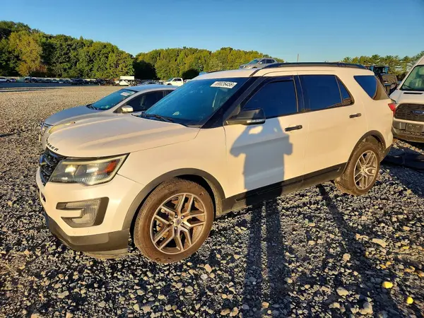 1FM5K8GT2HGB49135 — 2017 Ford Explorer, Боковая часть (Side), фото до ремонта