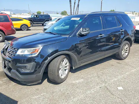1FM5K7B84HGA88058 — 2017 Ford Explorer, Ходовая часть (Undercarriage), фото до ремонта
