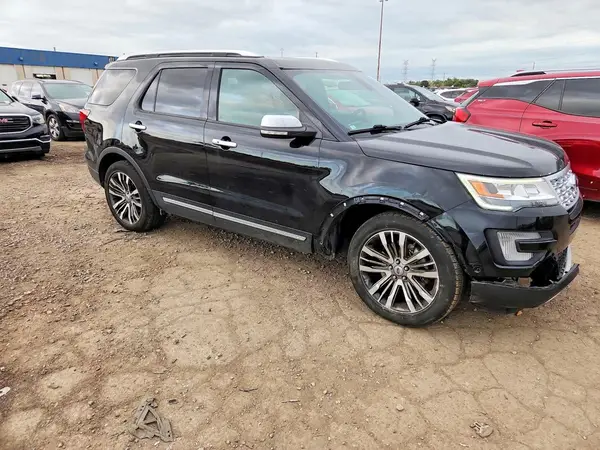 1FM5K8HT0HGC76142 — 2017 Ford Explorer, фото 4 с аукциона Copart 02.10.2026, Передняя часть