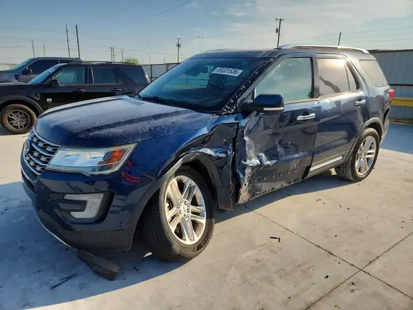 1FM5K7F85HGB30053 — 2017 Ford Explorer, Боковая часть (Side), фото до ремонта