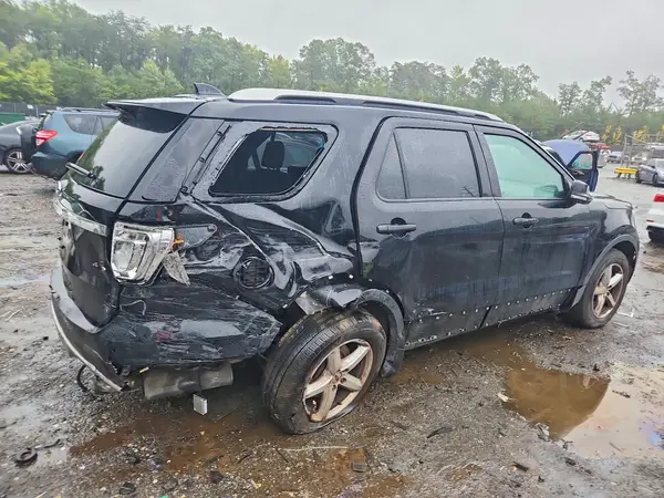 1FM5K8D88HGB64352 — 2017 Ford Explorer, фото 3 с аукциона Copart, Задняя часть