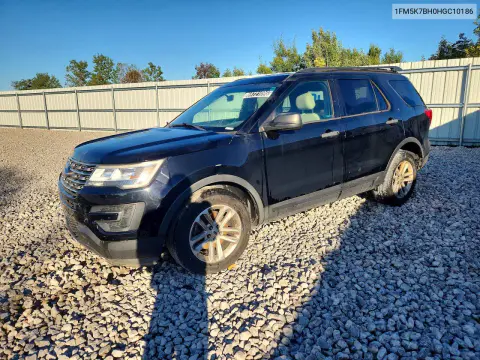 1FM5K7BH0HGC10186 — 2017 Ford Explorer, Мелкие вмятины и царапины, фото до ремонта