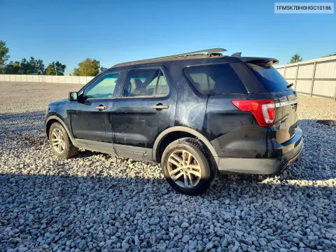 2017 Ford Explorer VIN 1FM5K7BH0HGC10186 фото 2