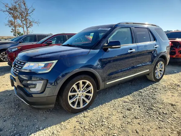 1FM5K7FH2HGE00162 — 2017 Ford Explorer, Боковая часть (Side), фото до ремонта